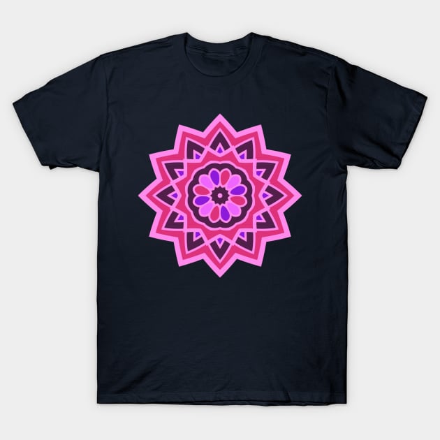 Far Out Mandala T-Shirt by machmigo